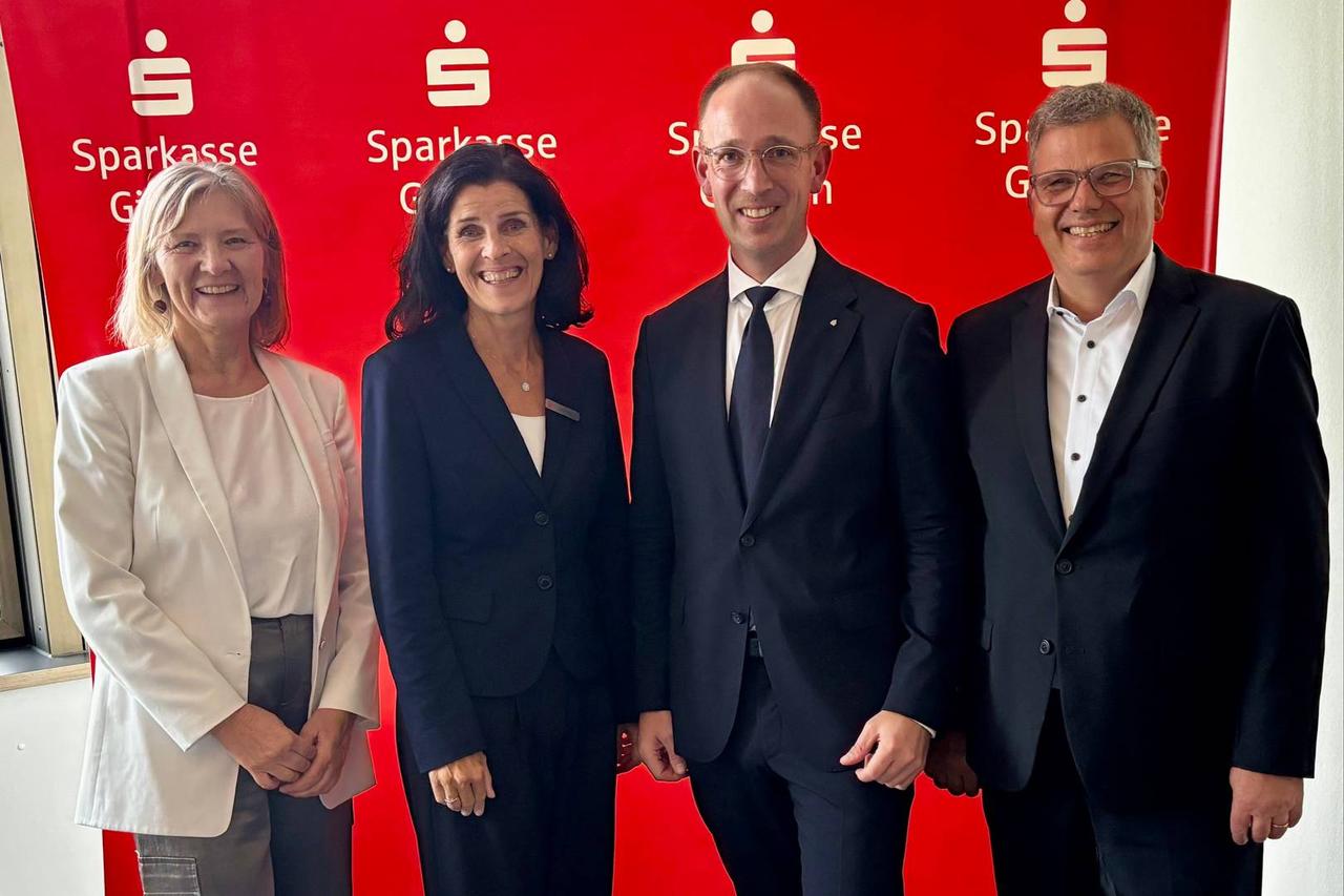 Michel Zacher komplettiert die neue Führungsspitze der Sparkasse Gießen