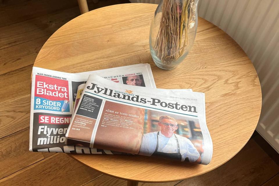 Jyllands-Postens tidl. kommercielle direktør Peter Sandahl Torp forlader JP/Politikens Hus. | Photo: Morten Bank