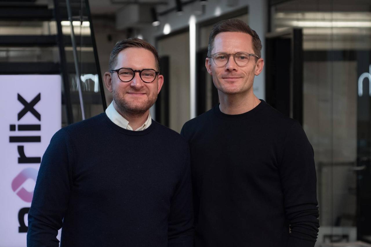David Harboe og Jens Grønlund, stifterne af Norlix. Foto: Martine Thorsager Stock
