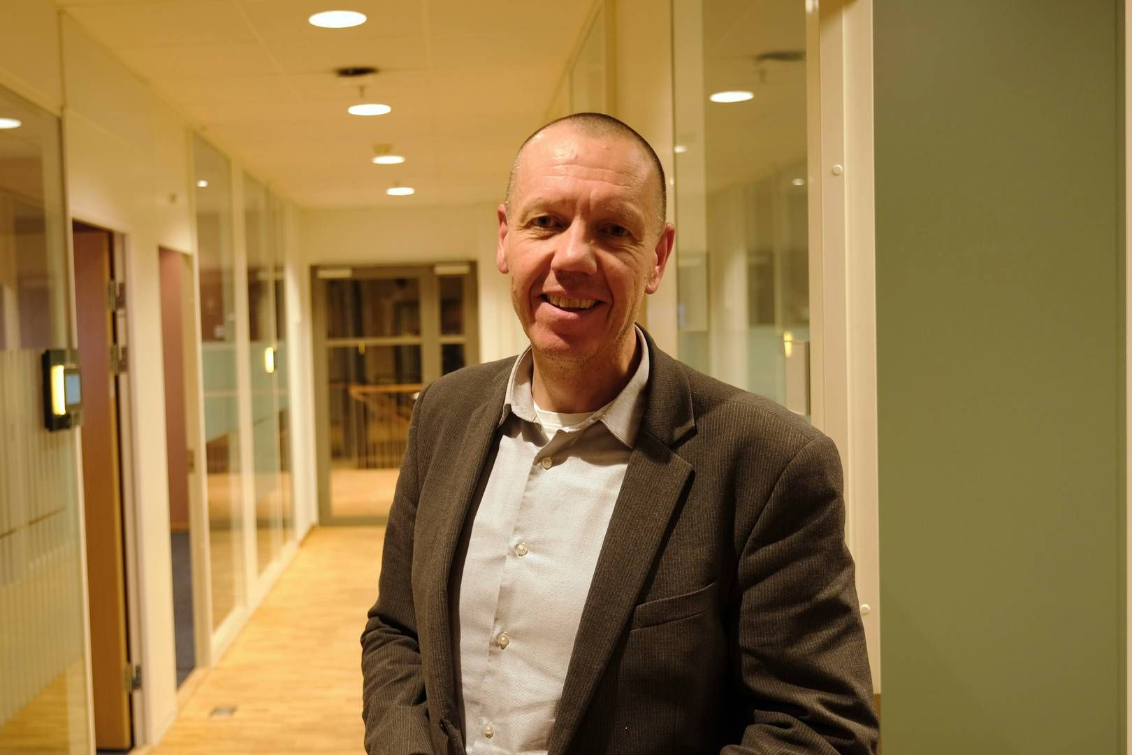 NYE PROSJEKTER: Morten Egeberg er leder for Spark Norway, en måte å spinne ut prosjekter fra universitetet hentet fra Stanford University i USA. | Foto: Sebastian Brauer Hagel