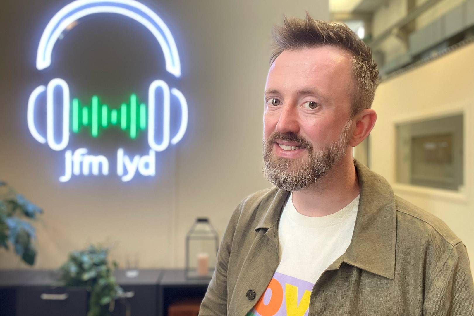 Søren Bygbjerg er direktør for JFM Lyd. | Foto: Privatfoto.