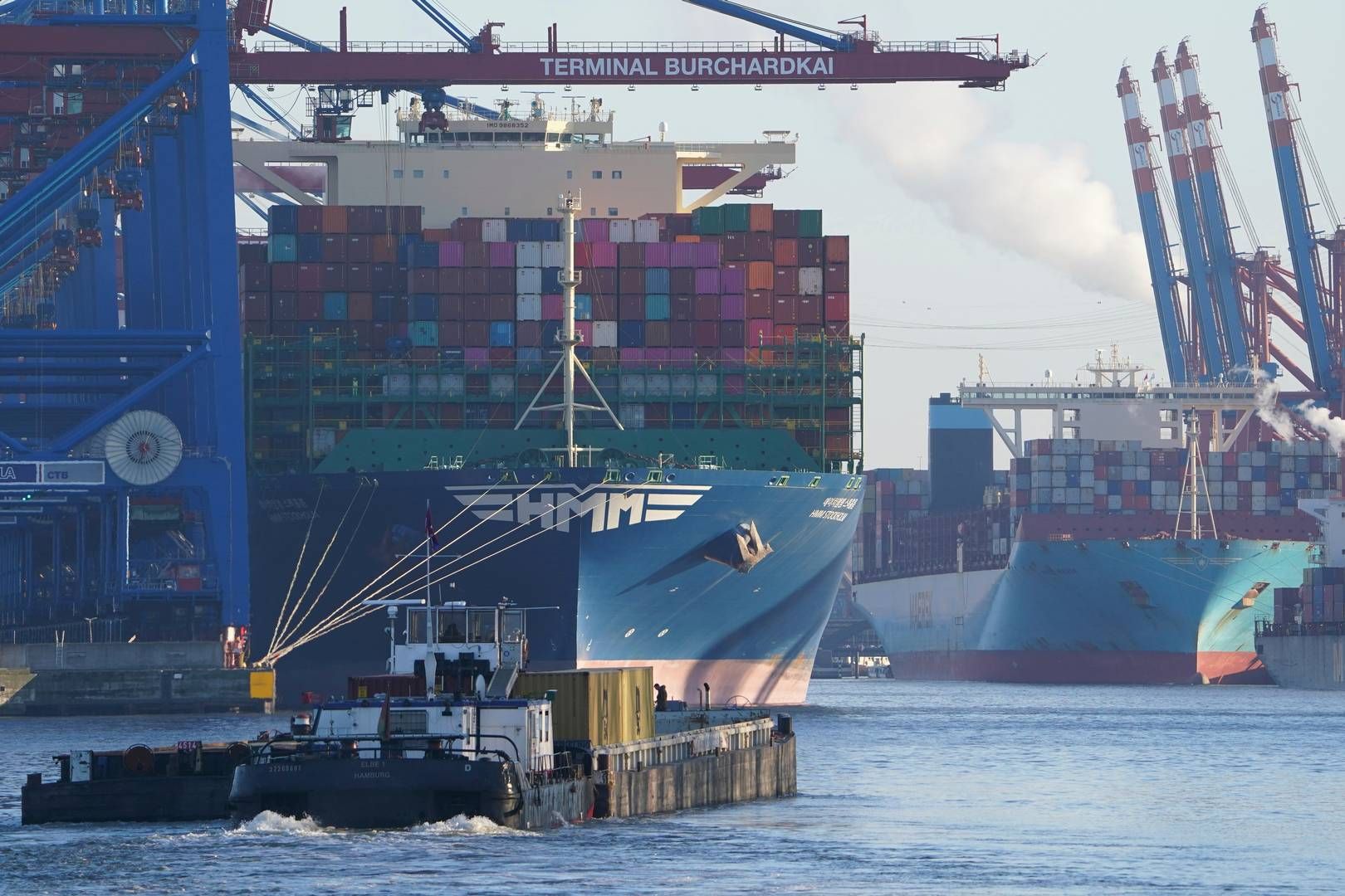 Hvis det var rigtigt, at rederierne brugte blank sailings til at ”manipulere” fragtraterne, ”så burde vi logisk set forvente at se blank sailings ske først, og derefter burde vi se en indvirkning på fragtraterne. Effekten behøver ikke nødvendigvis at være øjeblikkelig, men kan være forsinket med nogle uger,” påpeger analysehuset. Sea-Intelligences analyse viser, at effekten er den stik modsatte. | Foto: Marcus Brandt/AP/Ritzau Scanpix
