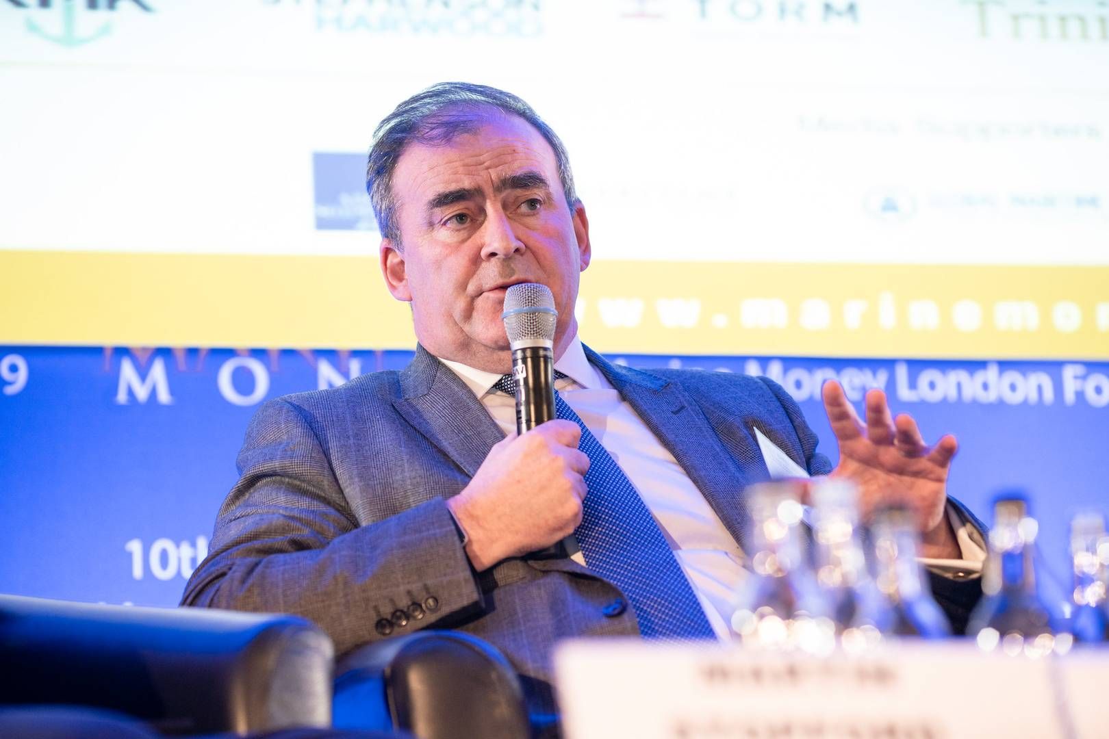 Andrew Hampson er topchef for Tufton Oceanic. | Foto: Oscar May / Marine Money