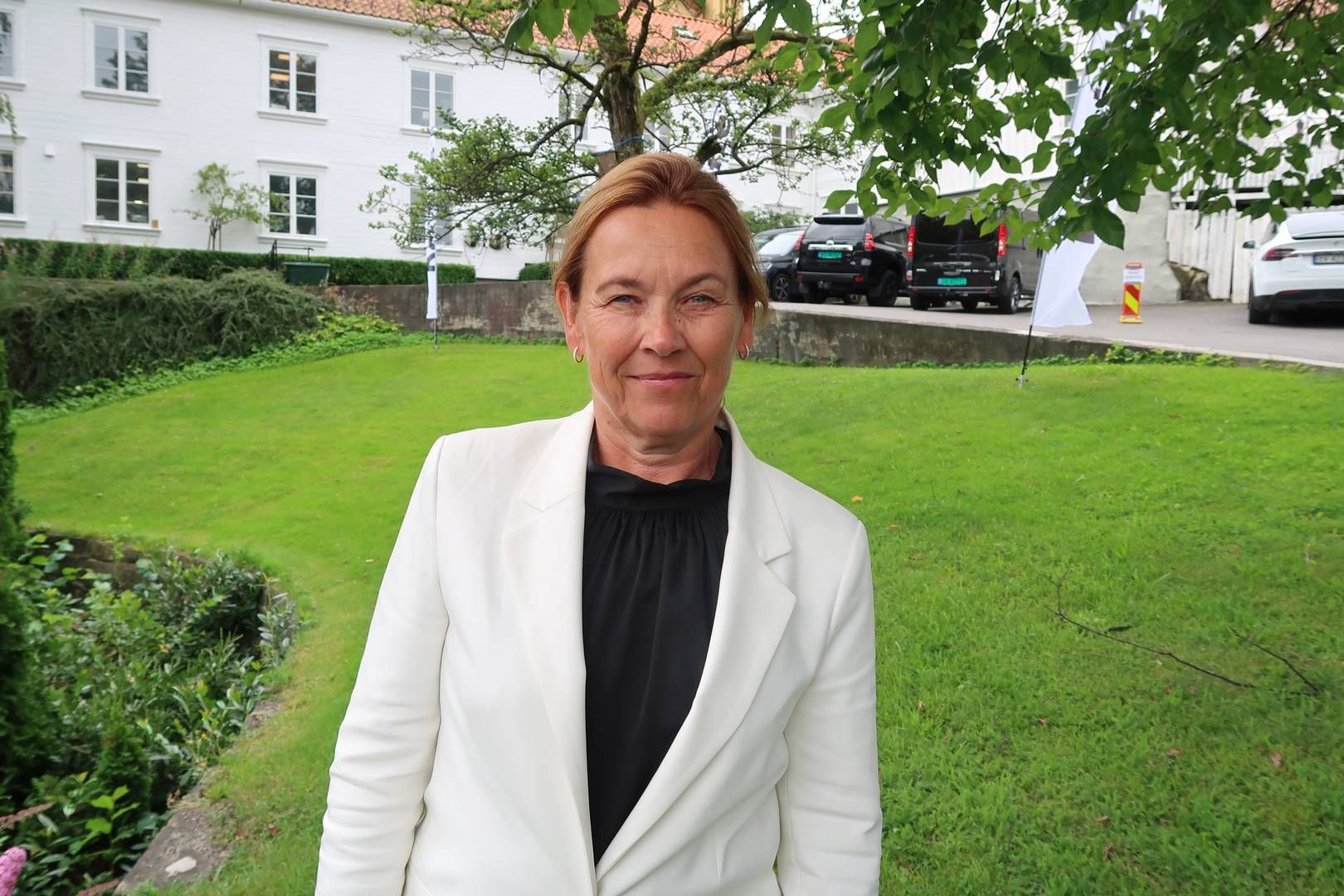 LYSPUNKT I MØRKT MARKED: – Dette er en viktig investering i fremtidig boligforsyning, men realiteten er at nyboligmarkedet nå er i en dyp krise, sier administrerende direktør Hilde Vatne i JM Norge etter at selskapets milliardoppkjøp fra Nåbo nå er blitt godkjent av Konkurransetilsynet. | Photo: Jørgen Fjellheim/EiendomsWatch