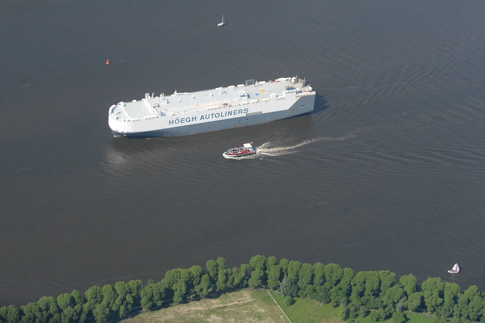 Höegh Autoliners, der er listet på børsen i Oslo, kunne i tredje kvartal i år præstere en bruttoomsætning på 349 mio. dollar mod 341 mio. dollar i andet kvartal. | Foto: Marcus Brandt/AP/Ritzau Scanpix