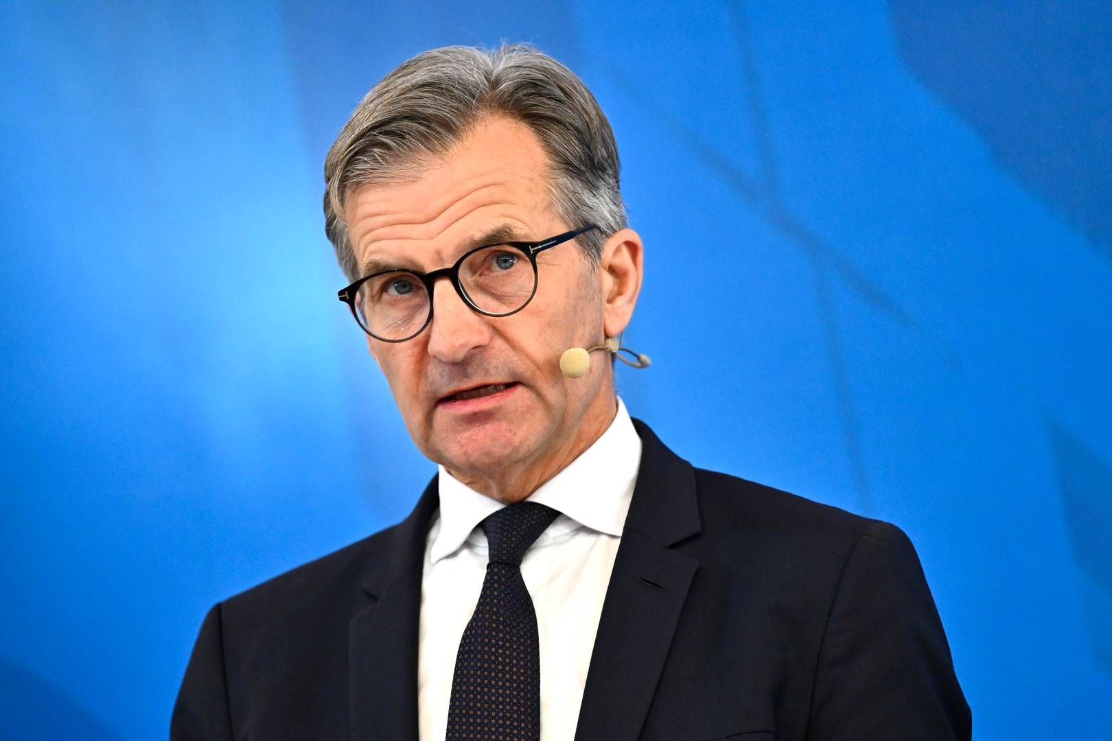 Riksbanken, ledd av Erik Thedéen, meddelar den sänkning med 25 punkter som marknaden räknat med. | Foto: Anders Wiklund/TT