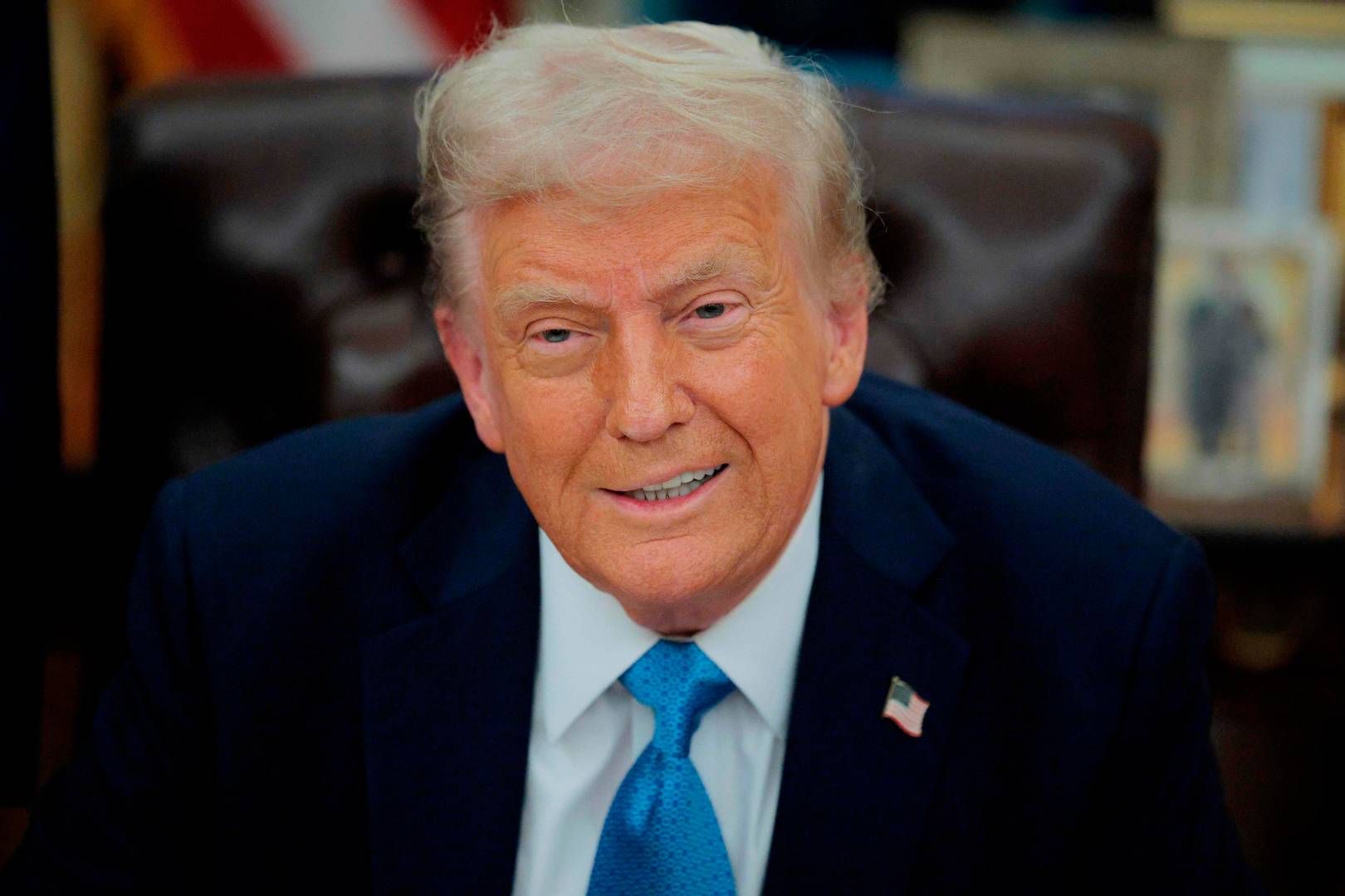 Donald Trump har i længere tid varslet, at der kan blive indført told på varer fra Mexico, Canada og Kina. | Foto: Chip Somodevilla/AFP/Ritzau Scanpix