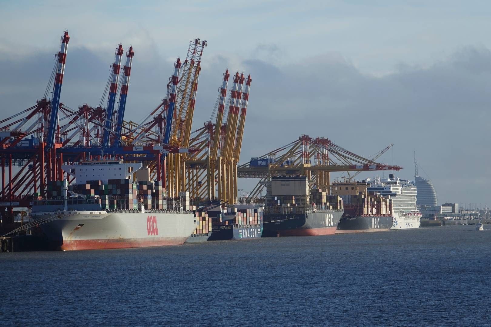 K Line opererer indenfor både tank-, tørlast-, container- og bilskibe samt indenfor logistik og havnevirksomhed. | Foto: Friedemann Kohler/AP/Ritzau Scanpix