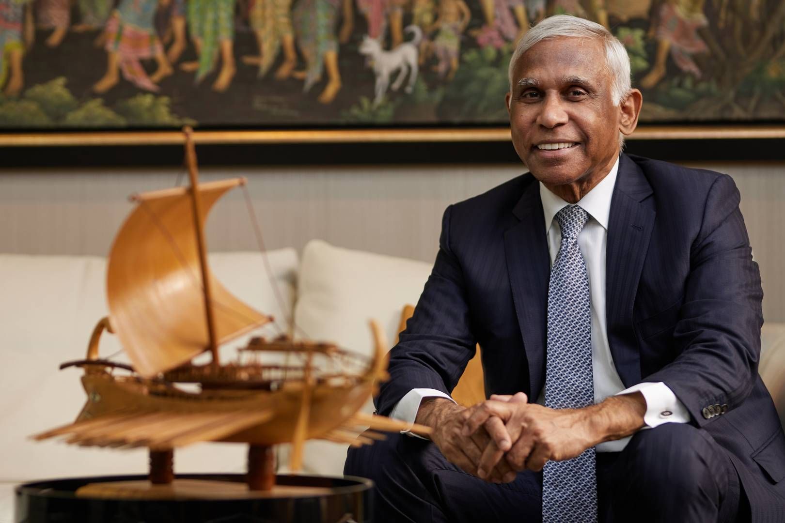 B.S. Teeka, founder and owner of Executive Group, says there are "two or three reasons" why Executive Offshore still exists contrary several of Singapore's former prominent offshore companies. | Photo: Celestia Tan