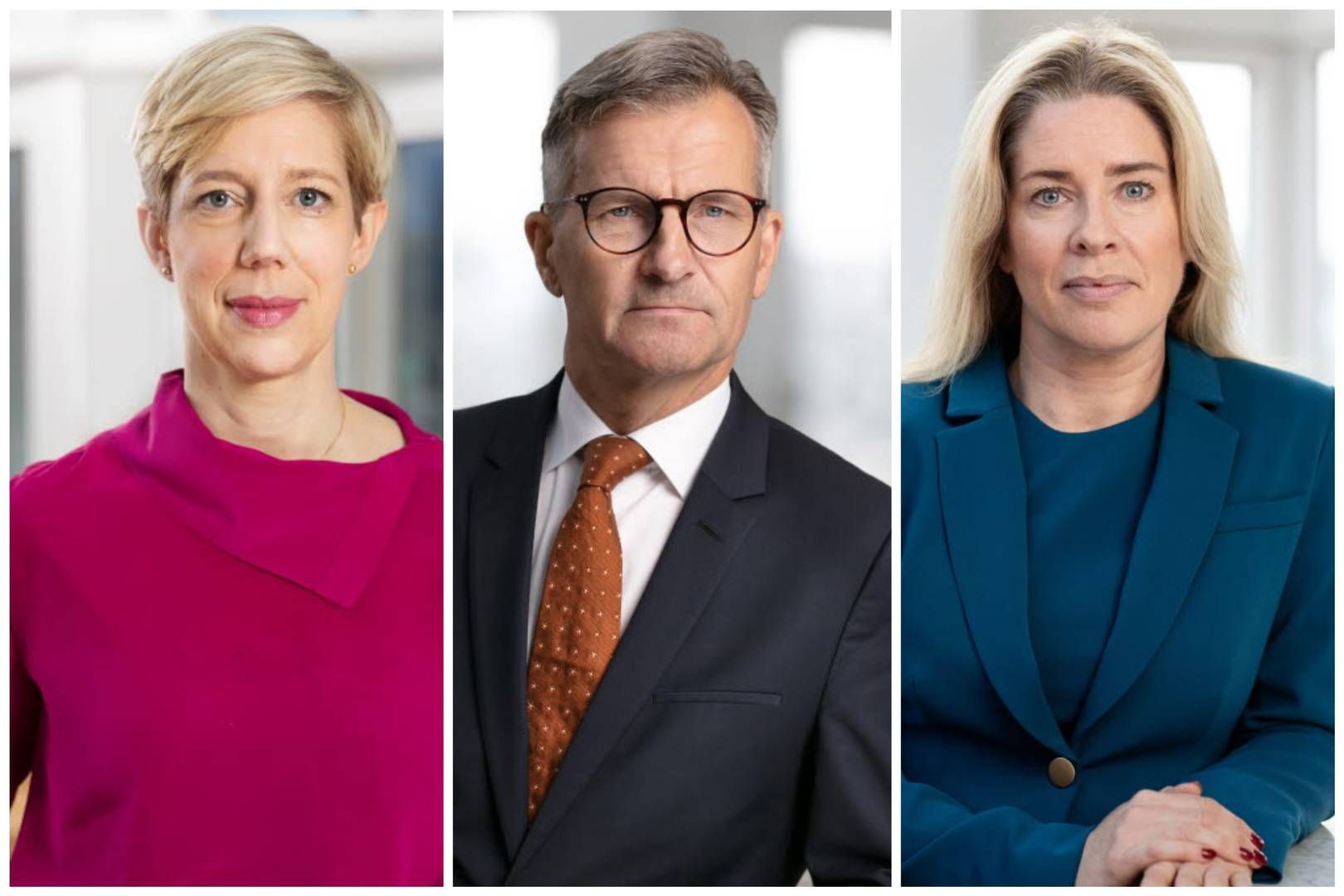 Flera medlemmar i Riksbankens direktion, som Anna Breman, Erik Thedéen och Aino Bunge, luftar tankar om ytterligare räntesänkningar. | Foto: Riksbanken