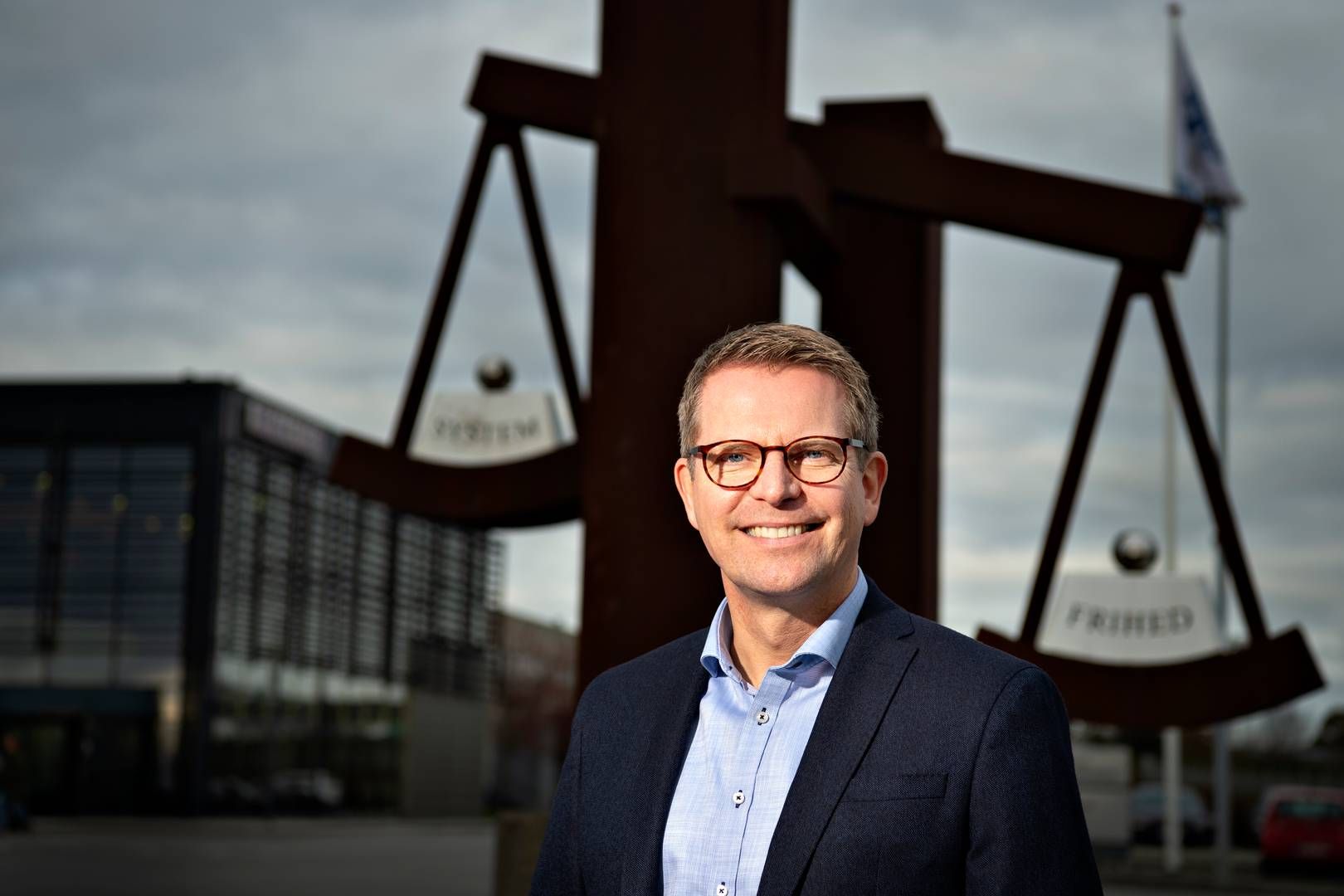 ”Vi skal øge omsætningen og overskuddet i kroner for at kunne styrke konkurrencekraften i markedet og butikkerne,” siger adm. direktør i Rema 1000 Danmark, siger Henrik Burkal. | Photo: Brian Karmark