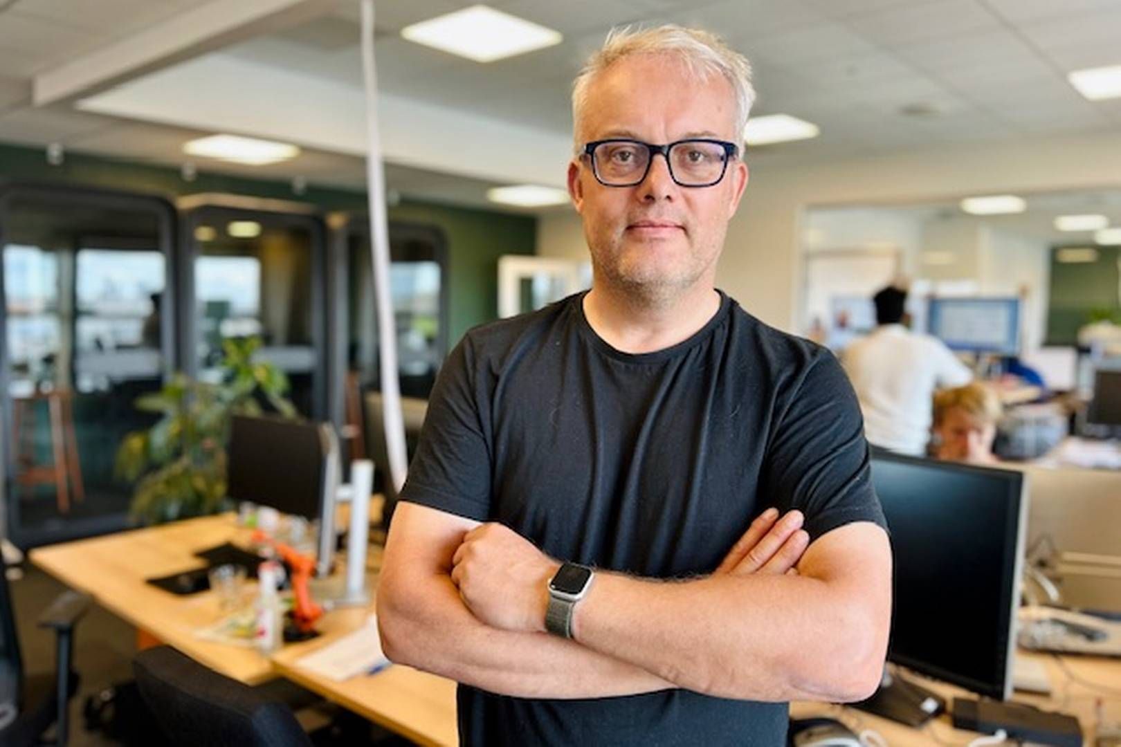 Søren Dietrichsen, ansv. chefredaktør på Nordiske Medier, lancerer snart et nyt nichemedie med fokus på forsvars- og sikkerhedsindustrien. | Foto: Ursula Rechnagel Taylor / Nordiske Medier