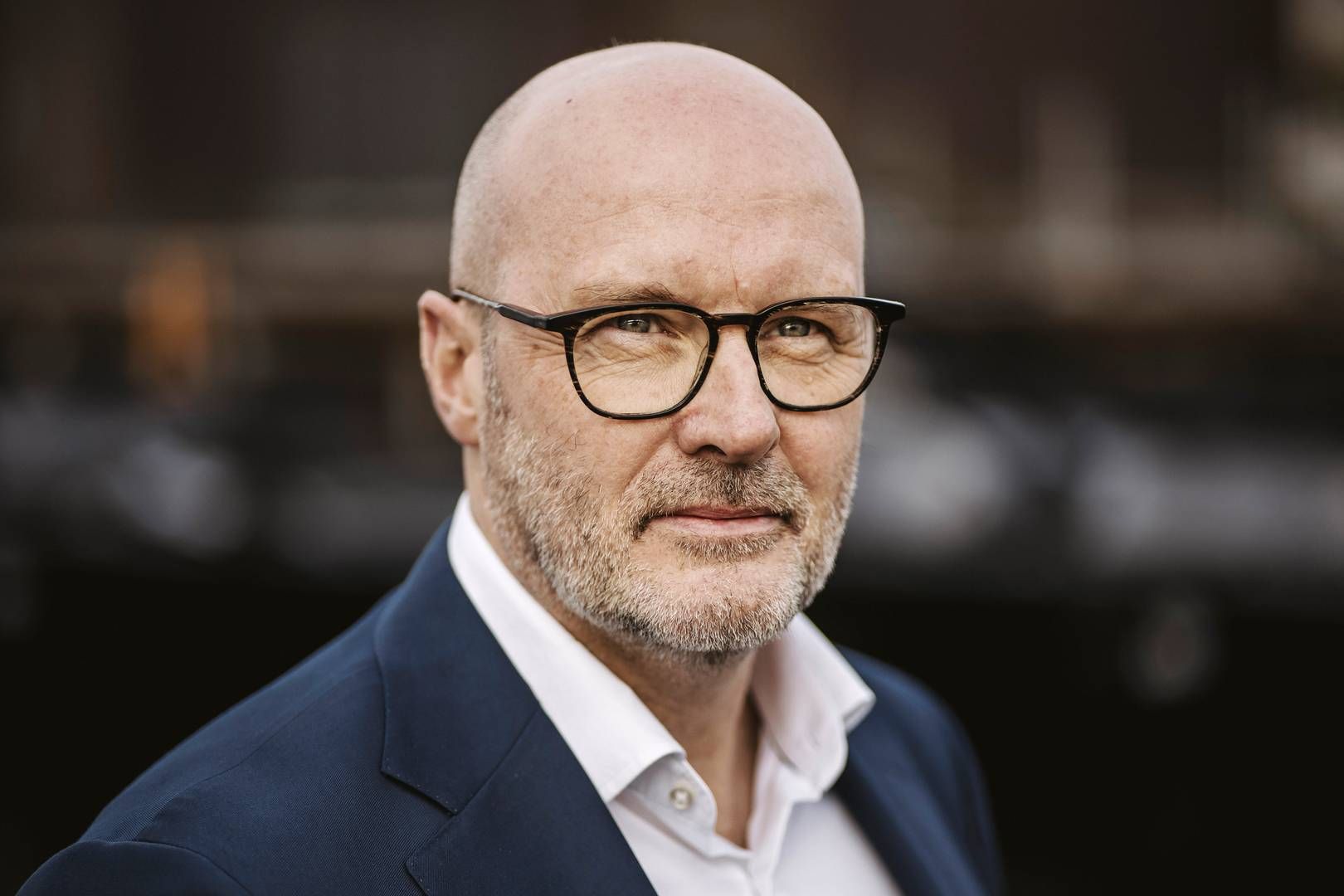 CEO Lars Mørch says that Jyske Bank's asset management solutions are in demand. | Foto: Thomas Lekfeldt / Ritzau Scanpix