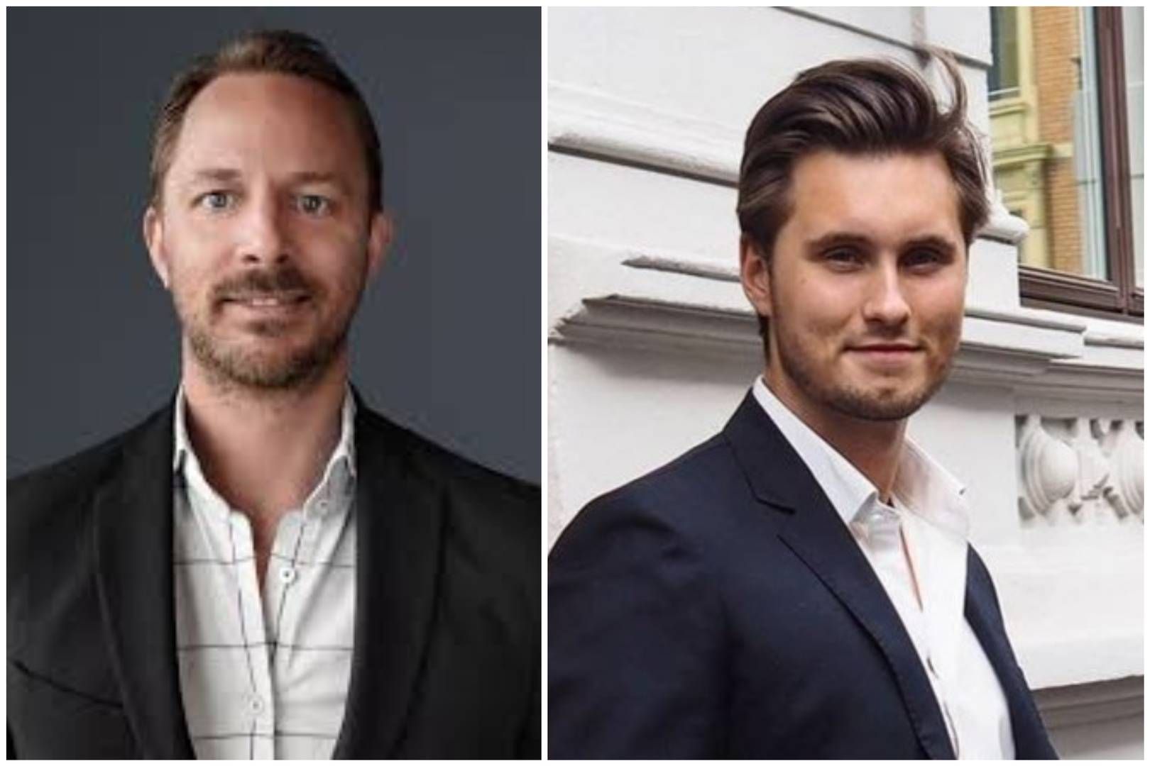 LØFTET TOPPLINJEN: Oppkjøpet av Cloudya løftet inntektene til CodeLab i andre halvår 2025. Christoffer Mathiesen (t.v), finansdirektør i CodeLab, skal bygge videre på Georg Hofsnes Pedersen og Cloudyas vekst.