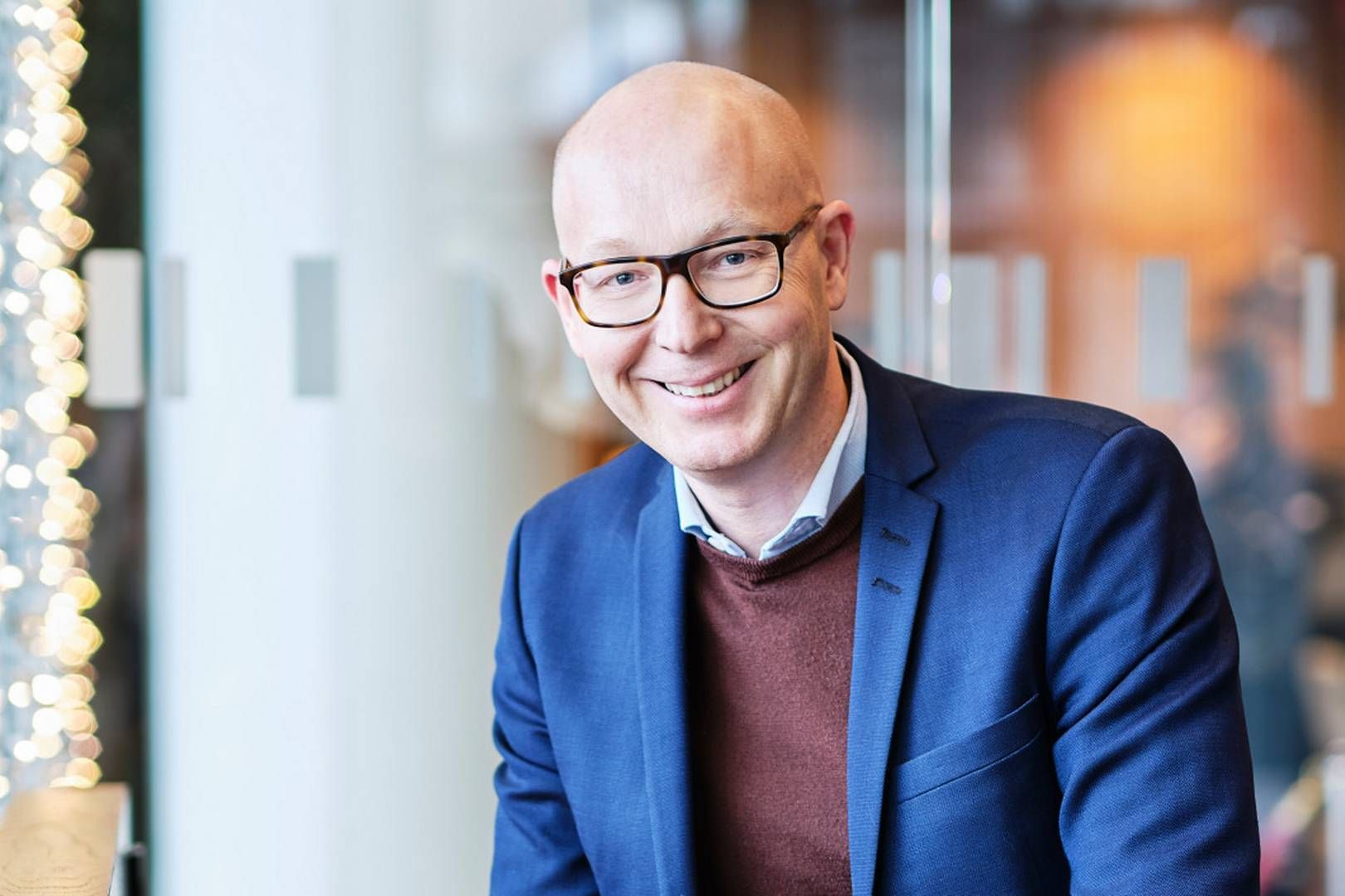 Per Wallentin, koncernchef for Knowit, kalder nedskrivingen en "ansvarlig beslutning." | Foto: Knowit