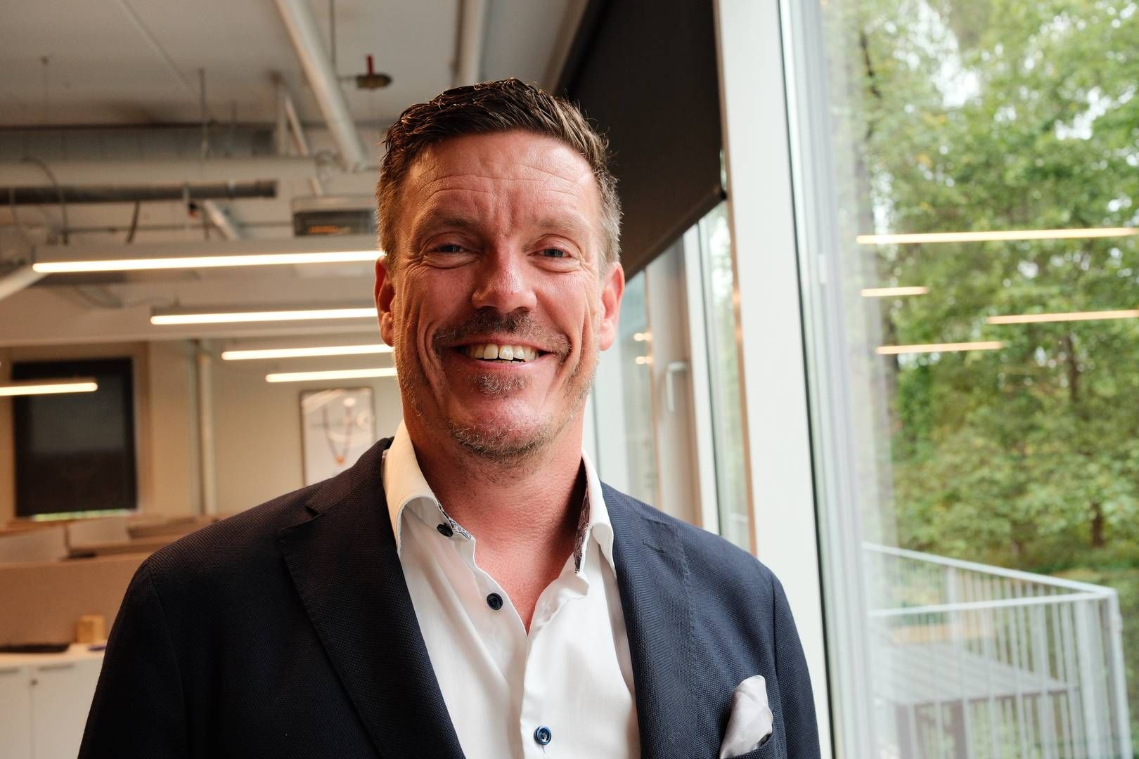 LOVENDE OM KREFTSTUDIE: Nykode Therapeutics og administrerende direktør Michael Engsig legger frem nye foreløpige data for kreftkandidaten abi-suva. | Photo: Marius Åmbakk Bjørkedal / Medwatch