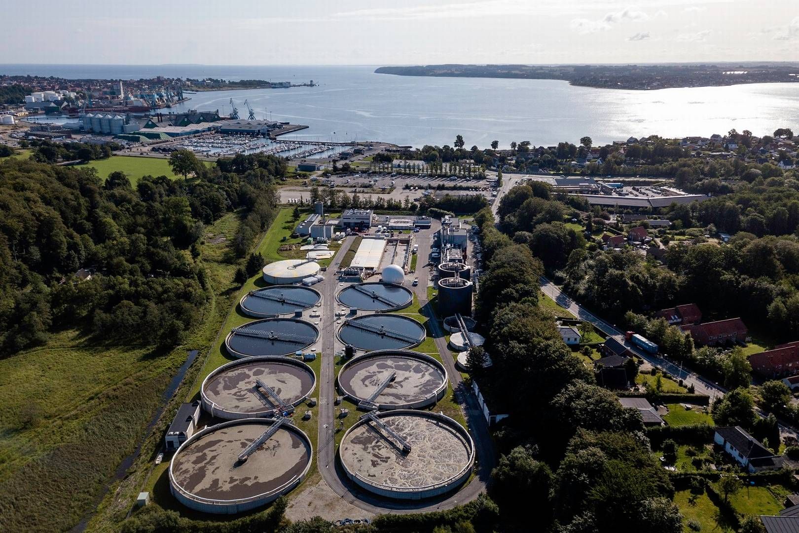 Flere forsyningsselskaber kalder nye spildevandskrav om kvælstofreduktioner for urealistiske at nå. | Foto: Fredericia Energi og Spildevand
