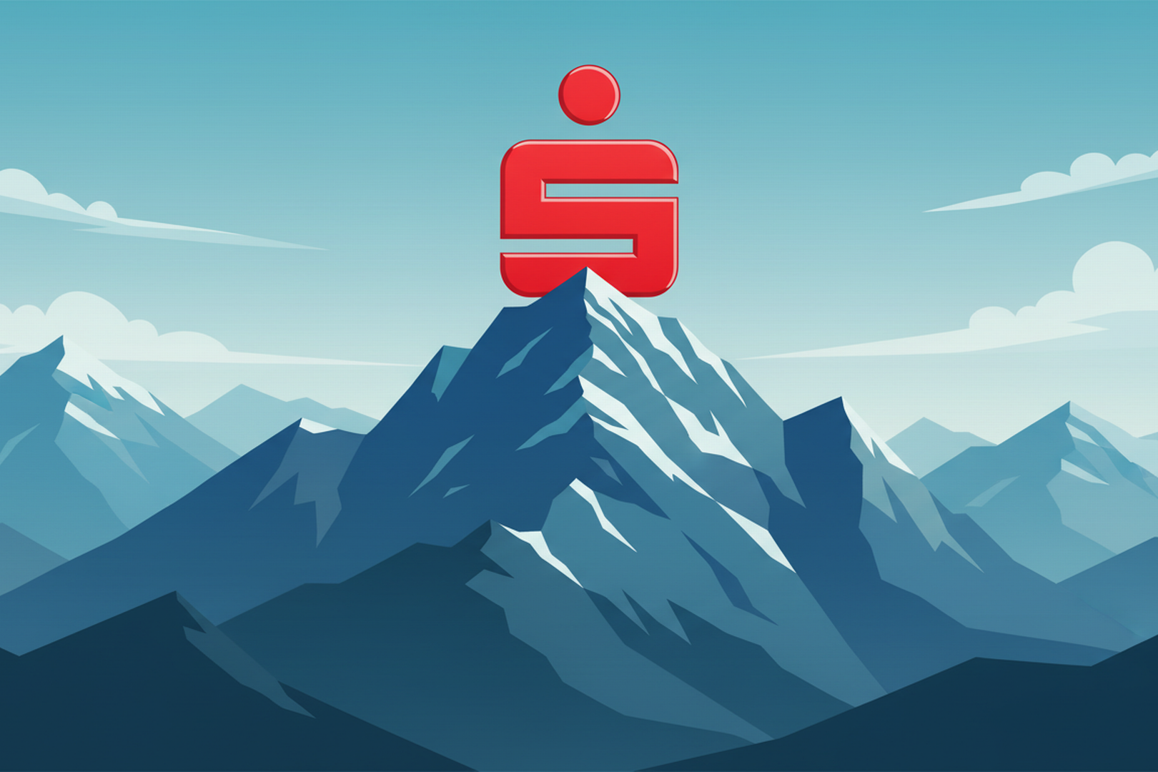 Das ist der Gipfel! Die Forderungen nach einem Spitzeninstitut der Sparkassen reißen nicht ab. | Foto: FinanzBusiness / KI