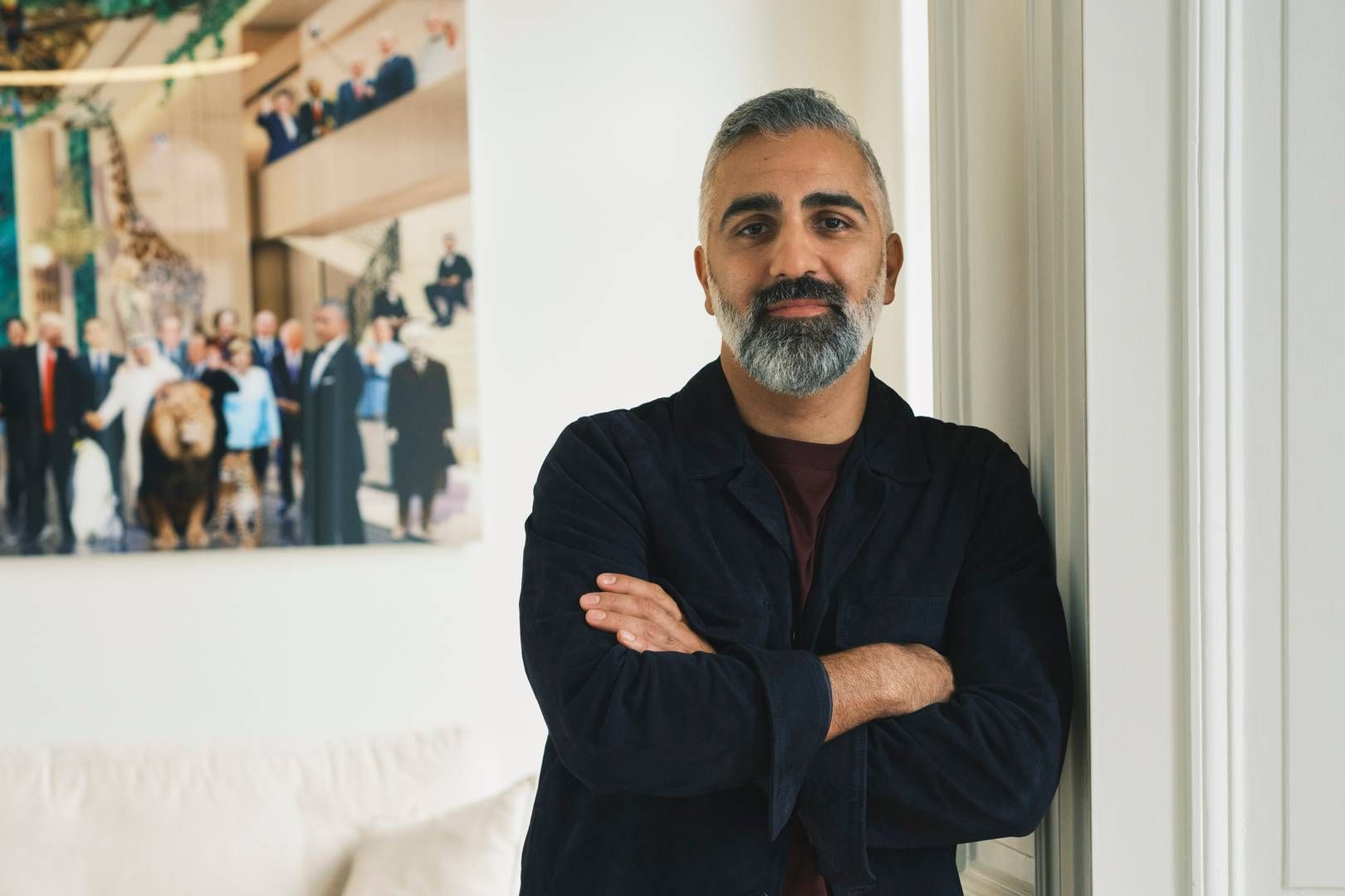 Kamjar Hajabdolahi, vd på Kustom, har en förklaring till varför omsättningen minskar med 55 procent i kvartalet. | Foto: Kustom