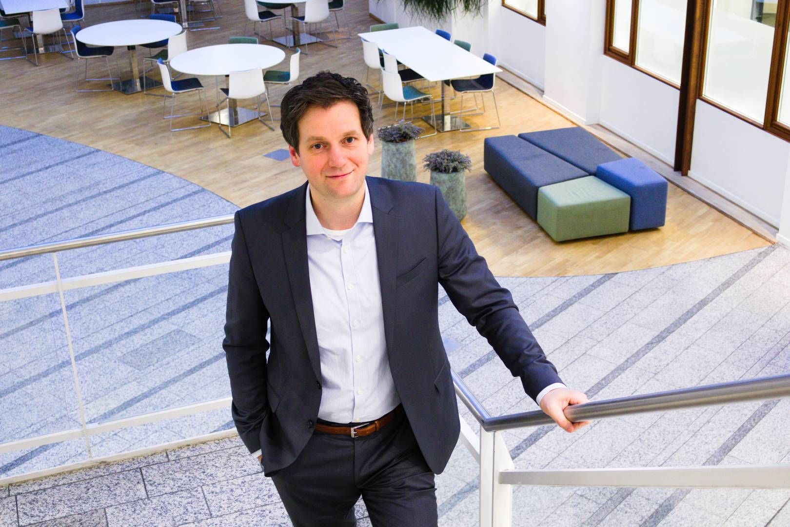 I RUTE: – Ved inngangen til 2026 har vi en sterk finansieringsposisjon, sier Jasper Kurth, direktør i Thor Medical. | Photo: Sebastian Brauer Hagel