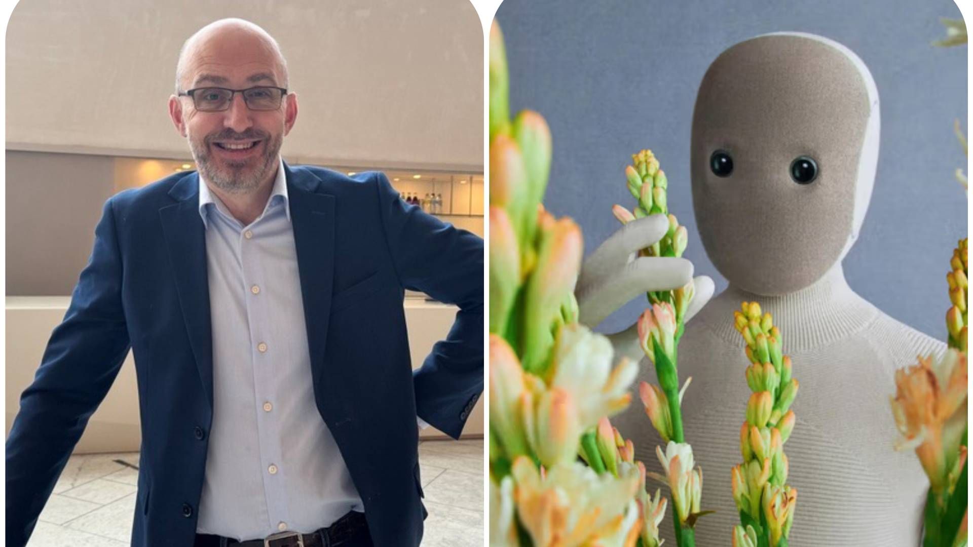 COO: Stein Erik Maurice har vært viseadministrerende direktør i det norsk-amerikanske robotselskapet 1X Technologies siden 2017. Neo er deres nyeste humanoid, ifølge selskapet «verdens første hjemmerobot». | Foto: Jørgen Fjellheim / TechWatch / 1X