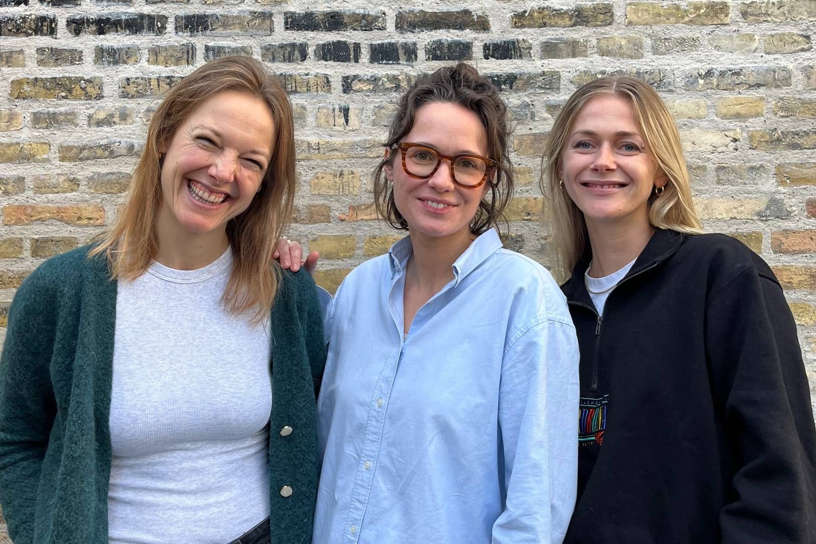 Partner Louise Beck Brønnum fra Kost Studio, adm. direktør Therese Scherer fra Luvi Bio, og investeringsansvarlig i Kost Capital, Bodil Sidén.