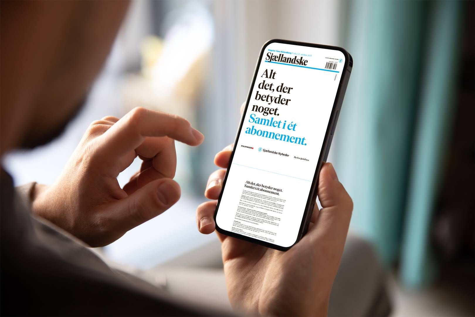 Tirsdag blev Anders Laursen en af 15 medarbejdere, der blev opsagt i Sjællandske Medier som en konsekvens af det regionale mediehus’ nye strategiske fokus, der blev meldt ud for tre uger siden. | Foto: Pr/sjællandske Medier