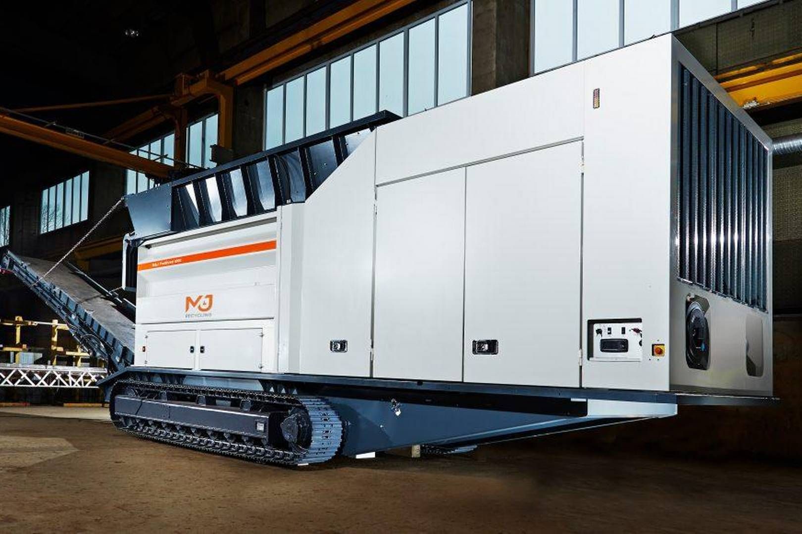 M&J Recycling har base i Horsens og tæller godt 100 ansatte. | Foto: M&j Recycling