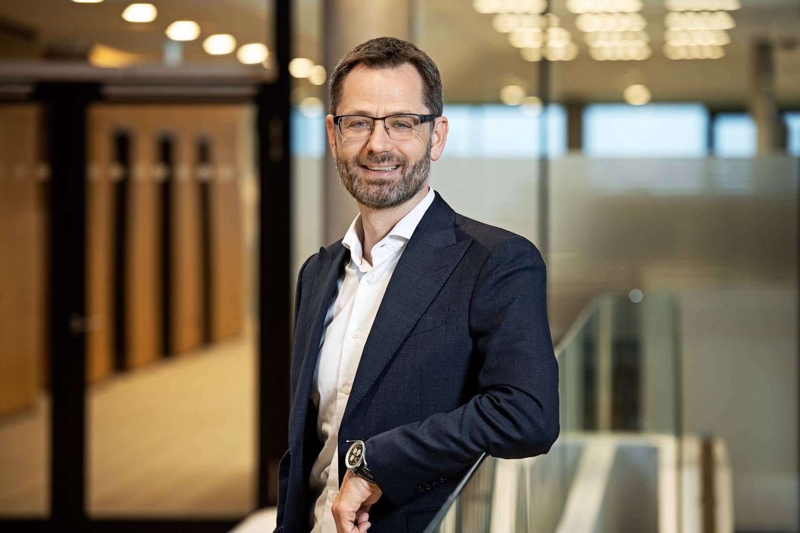 ”Alene i seneste kvartal tilbagebetalte vi 2,4 mia. kr. (i gæld, red.),” påpegede DSV's finansdirektør Michael Ebbe. | Foto: DSV/PR