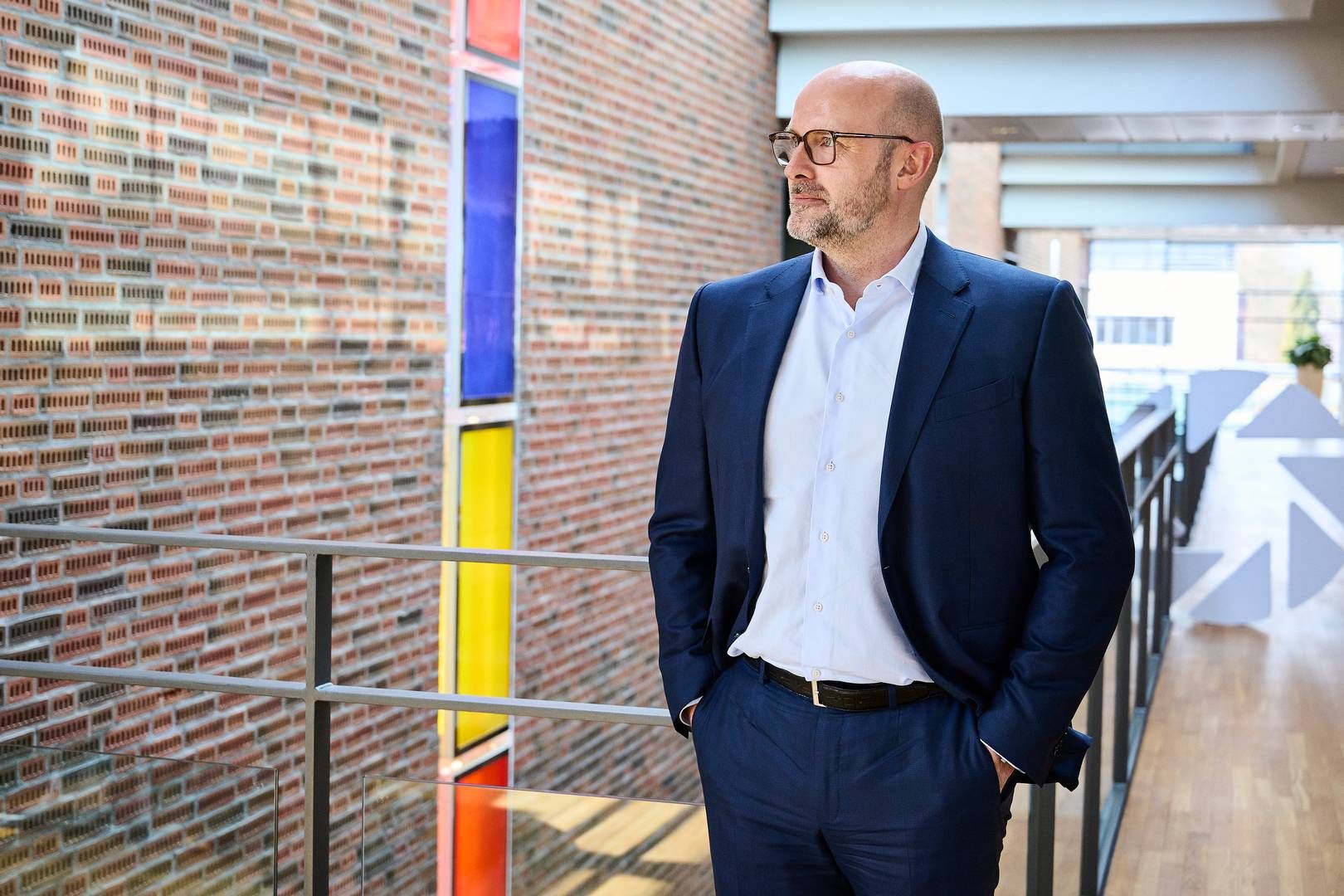 Lars Stensgaard Mørch, ordførende direktør i Jyske Bank. | Foto: Jyske Bank