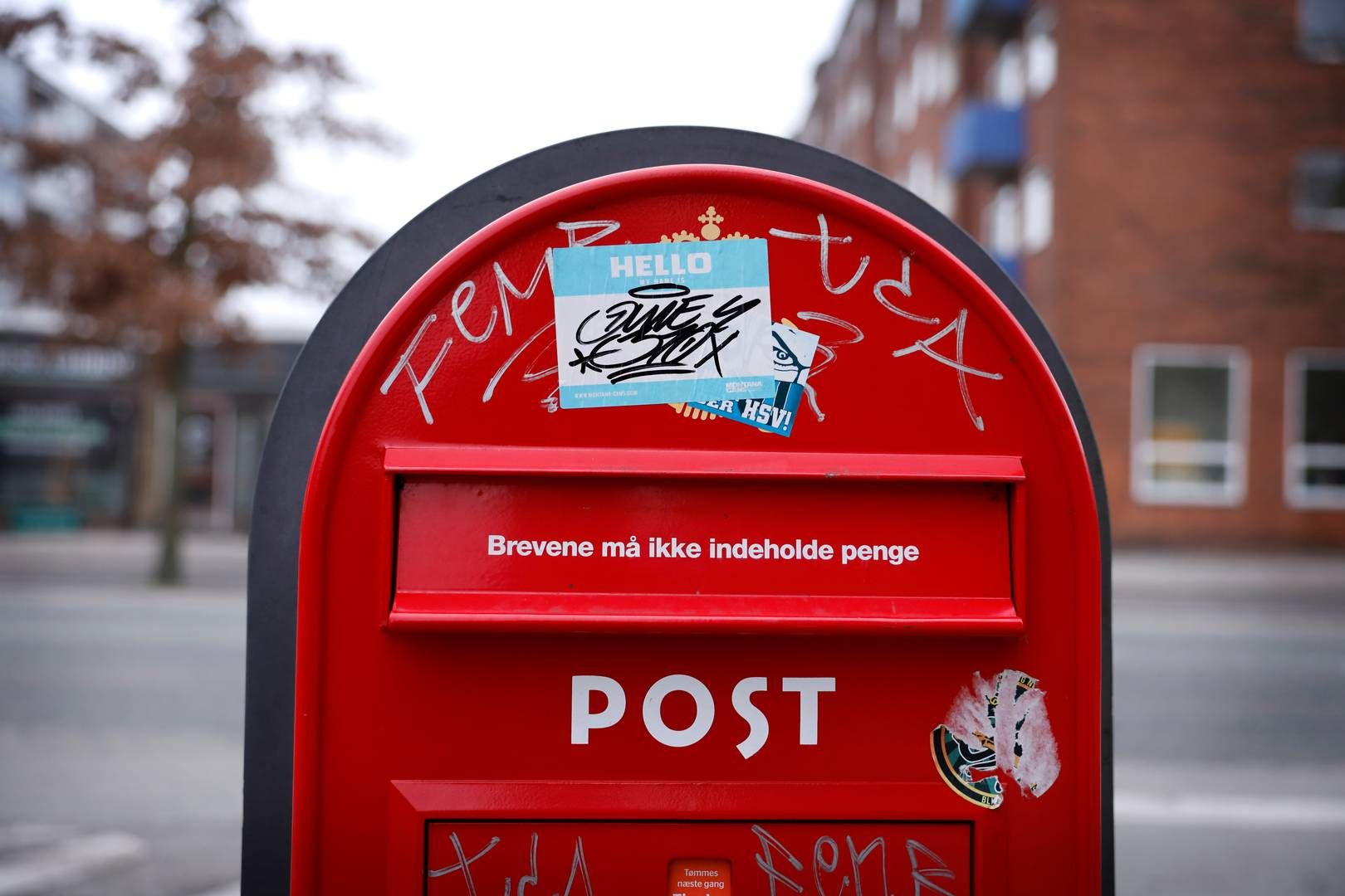 Postnord stoppede med brevomdeling i Danmark fra 1. januar 2026. | Foto: Jens Dresling