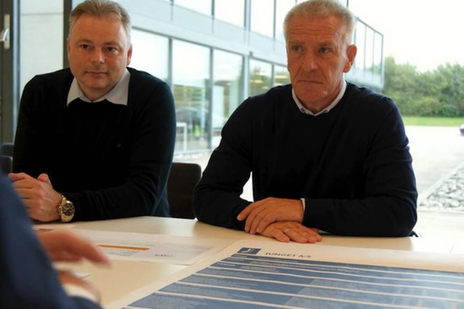 Thomas Tvedergaard tv. erstattede i 2025 Christian Møller, th., som managing partner i Blue forud for kapitalrejsningen til den nye fond 4. | Foto: Pr