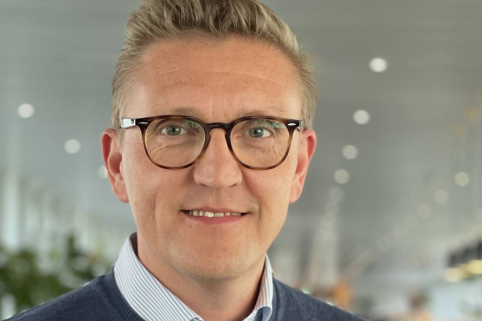 Magnus J. Warholm meddeler, at han fra 1. april skal arbejde i en anden industri. | Foto: Pr / Mærsk