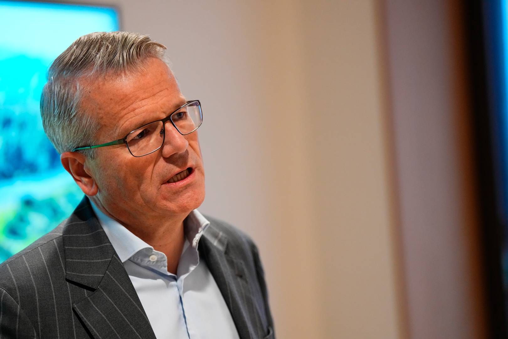 "Satsningen på logistik kommer vi til at blive ved med at fokusere på," siger Vincent Clerc. | Foto: Sebastian Elias Uth