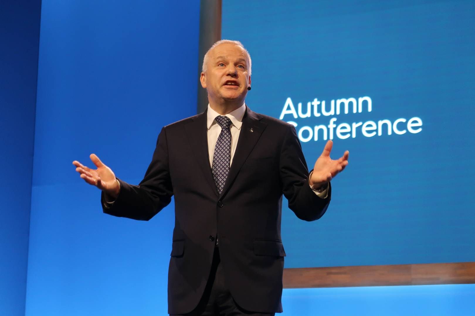 Equinor CEO Anders Opedal on Wednesday said a withdrawal of the electrification project’s approval would ”create unpredictability, not only for us and our partners at Hammerfest LNG, but for the entire business community.” | Photo: Linda Sandvik