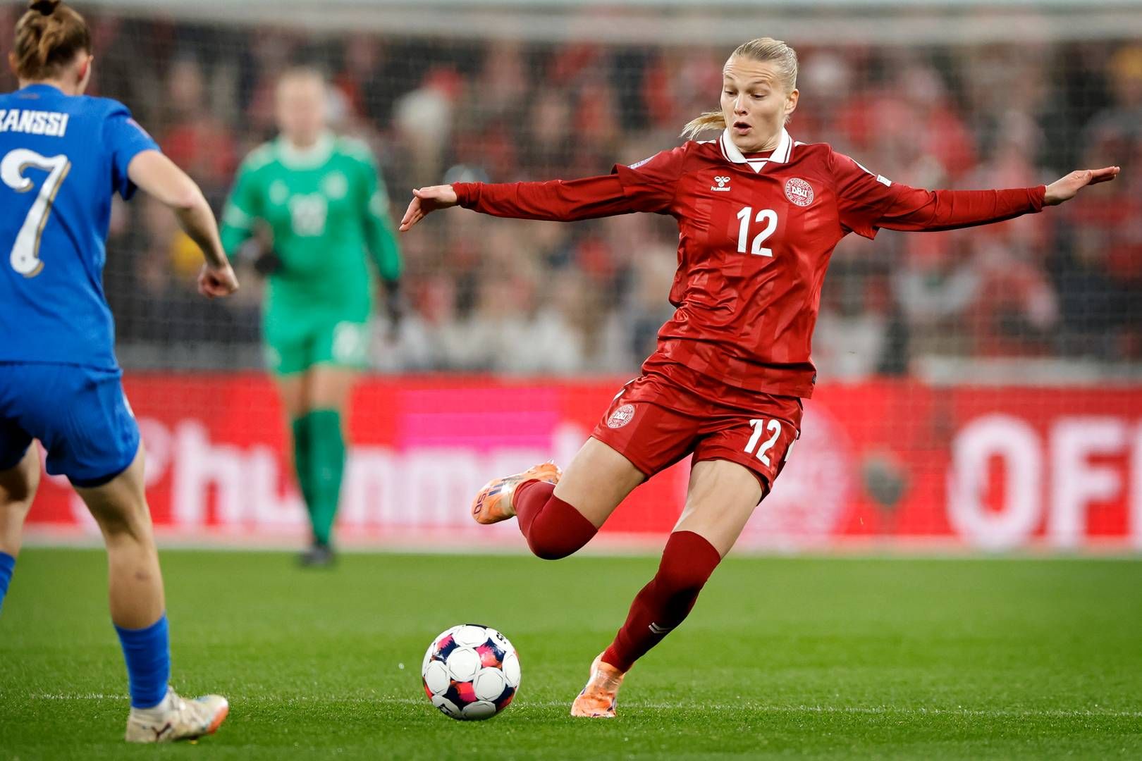 Kvindelandsholdet får endnu en sponsoraftale i hus. | Photo: Jens Dresling