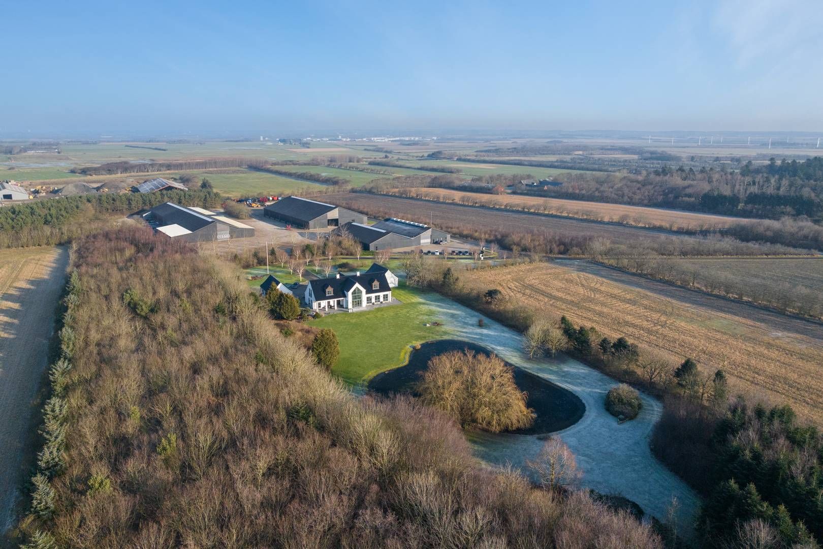 Naturstyrelsen køber 605 hektar landbrugsjord. PR-foto: Frejs Landbrug og Projektudviklingc