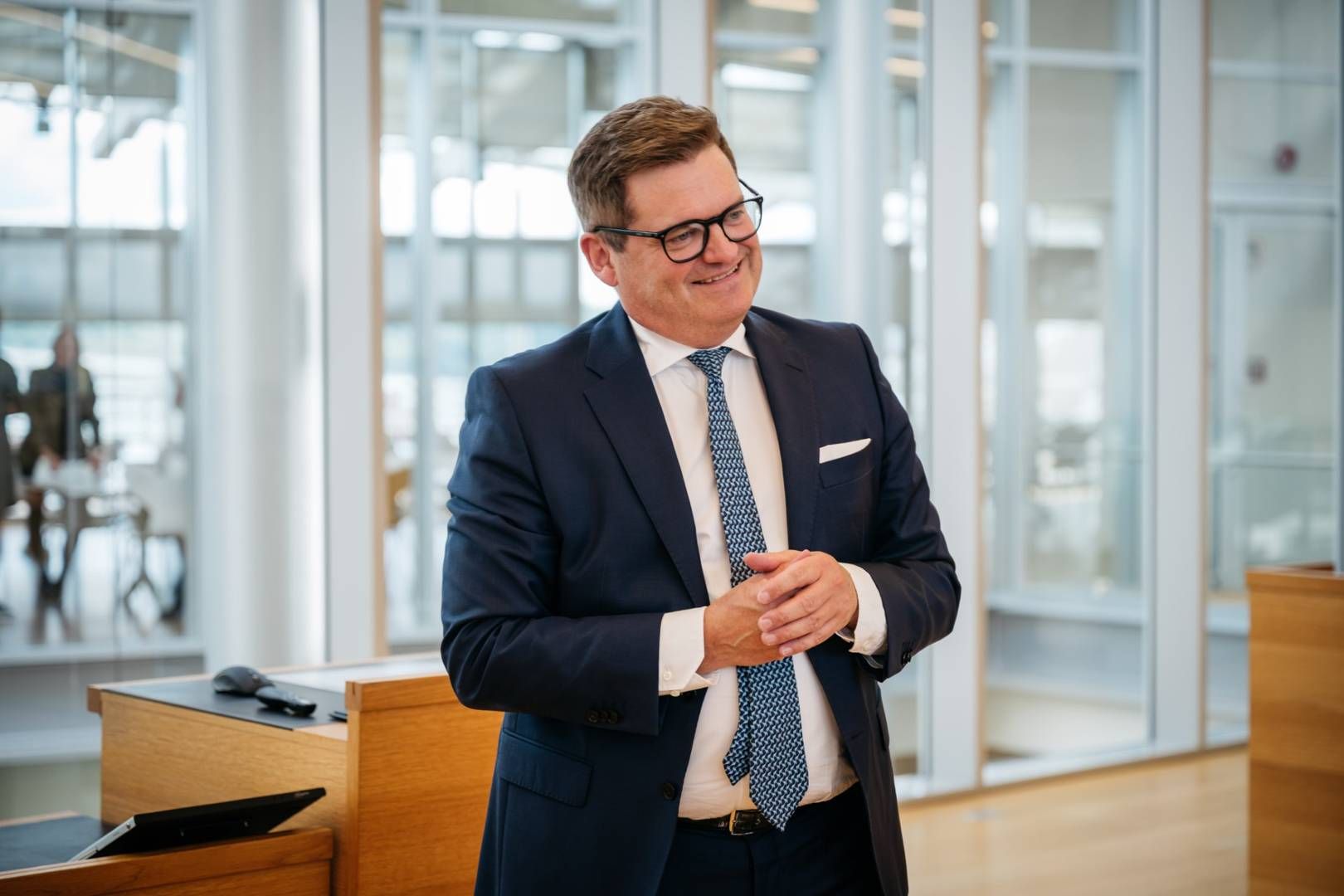 Peter Hammerich, partner og bestyrelsesformand i det norske advokatfirma Bahr, som nu har udvidet jagtmarkerne til Danmark og Sverige. | Foto: Erik NH Krafft