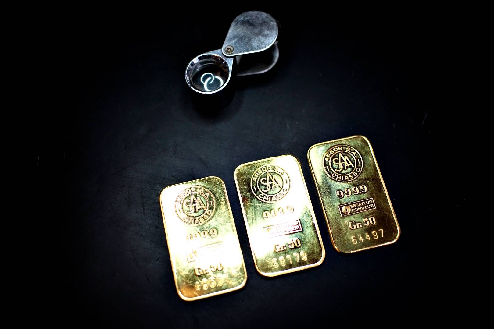 Størstedelen af Nationalbankens guldbeholdning opbevares i Bank of England. | Foto: Miriam Dalsgaard