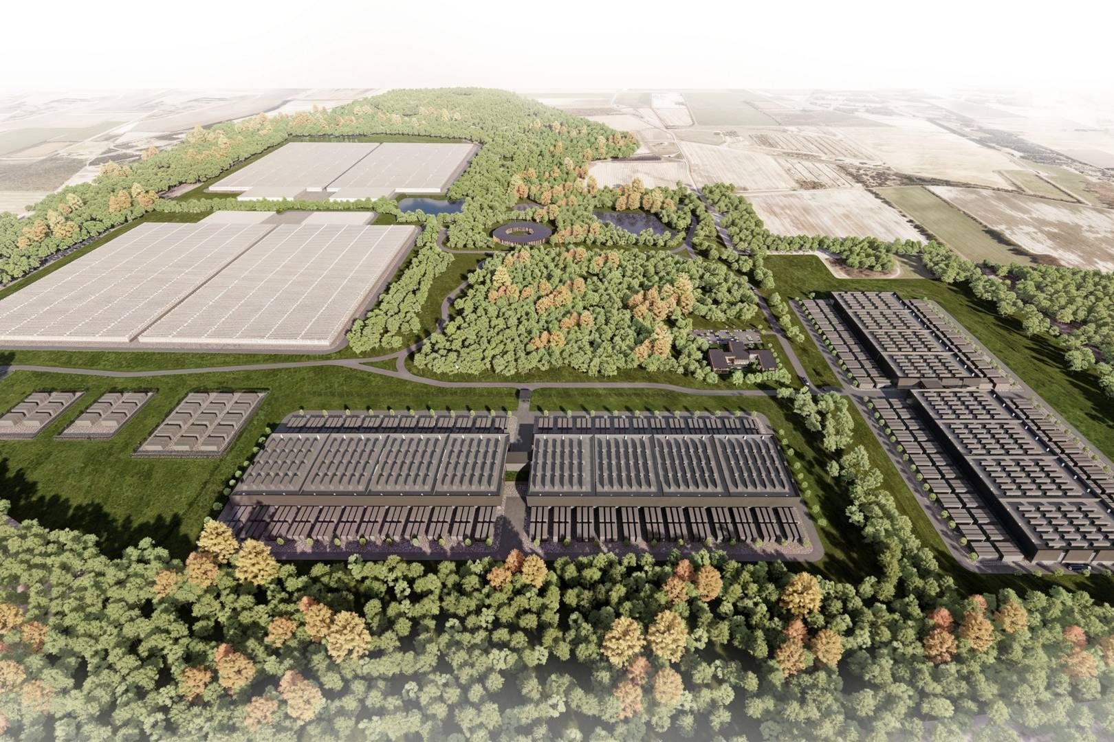 Islandske Atnorth, der står bag datacenterprojektet ved Krageris nord for Ølgod og mellem Sdr. Omme og Tarm bliver nu opkøbt af canadiske CPP og amerikanske Equinix. | Foto: Atnorth / PR