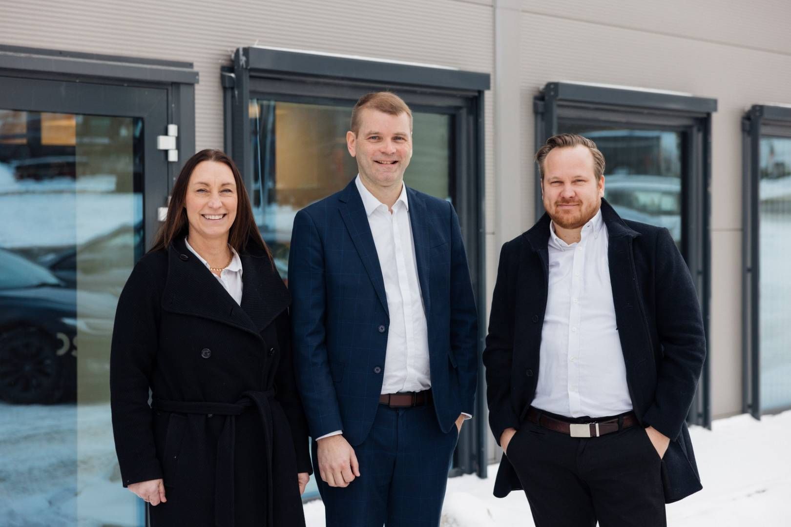 FÅR INN ERFARING: Fra venstre: Jessica Bergström, Stéphane Tombre og Kristian Lindstad. | Photo: Sebastian Ådalen - Studio Eik