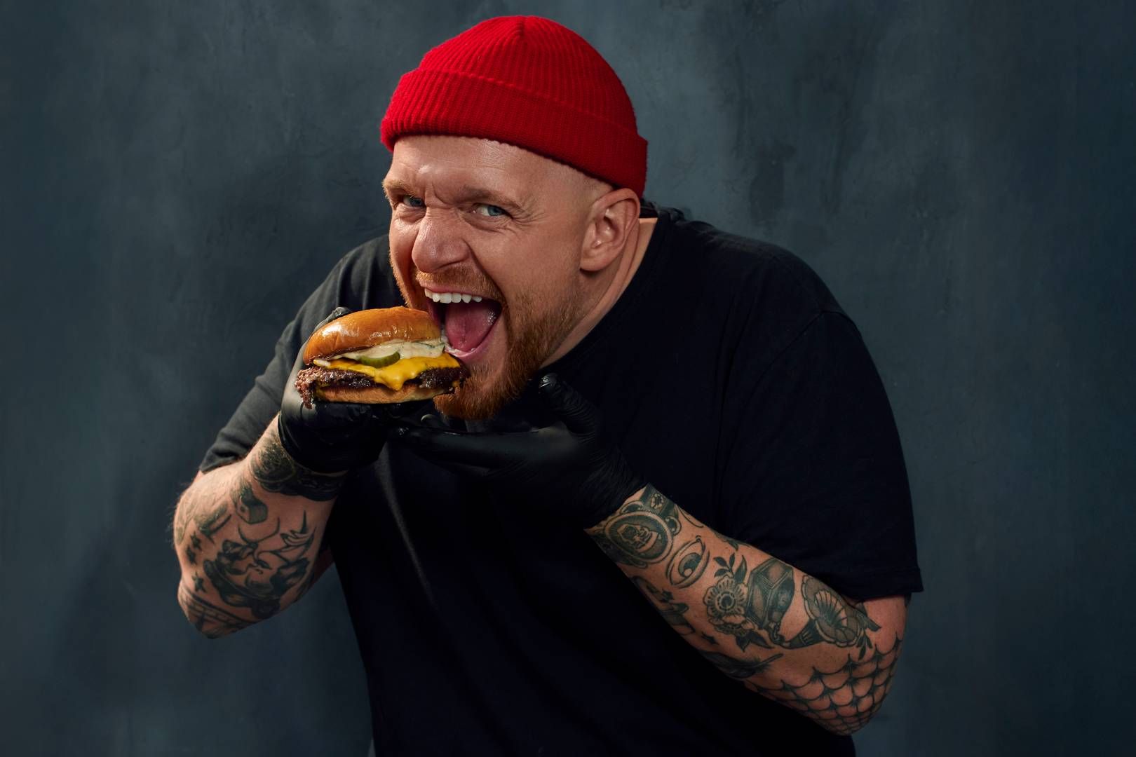 Sådan blev Casper Drømmes burgerkæde markedsført ved starten i oktober 2025. Nu prøver kæden igen – bare uden Casper. | Foto: PR/Have