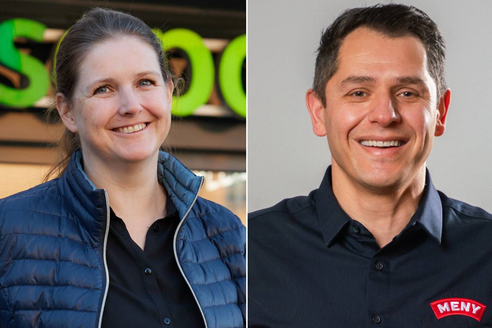 GÅR BRA: Både Camilla Tully i Vitusapotek og Naim Tafaj i Meny er fornøyde med Frysja. | Foto: Vitusapotek/Meny