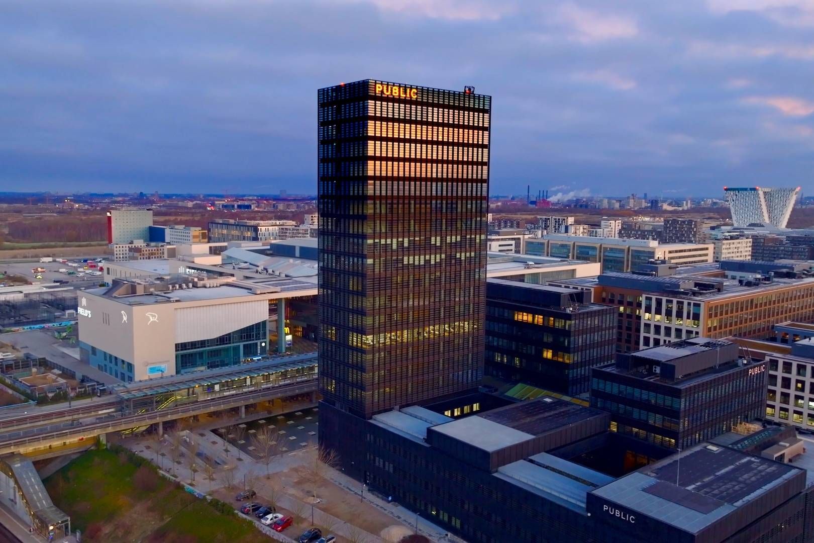 Public-bygningen ligger på Kay Fiskers Plads 9 i Ørestad. | Foto: PR