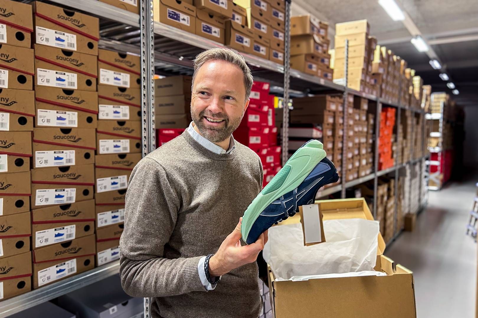 Ivan Jæger Christiansen har været adm. direktør i Løbeshop siden 2022, og han er fortsat i sin rolle, selv om selskabet fik nye ejere i september. | Foto: Runningxpert/pr