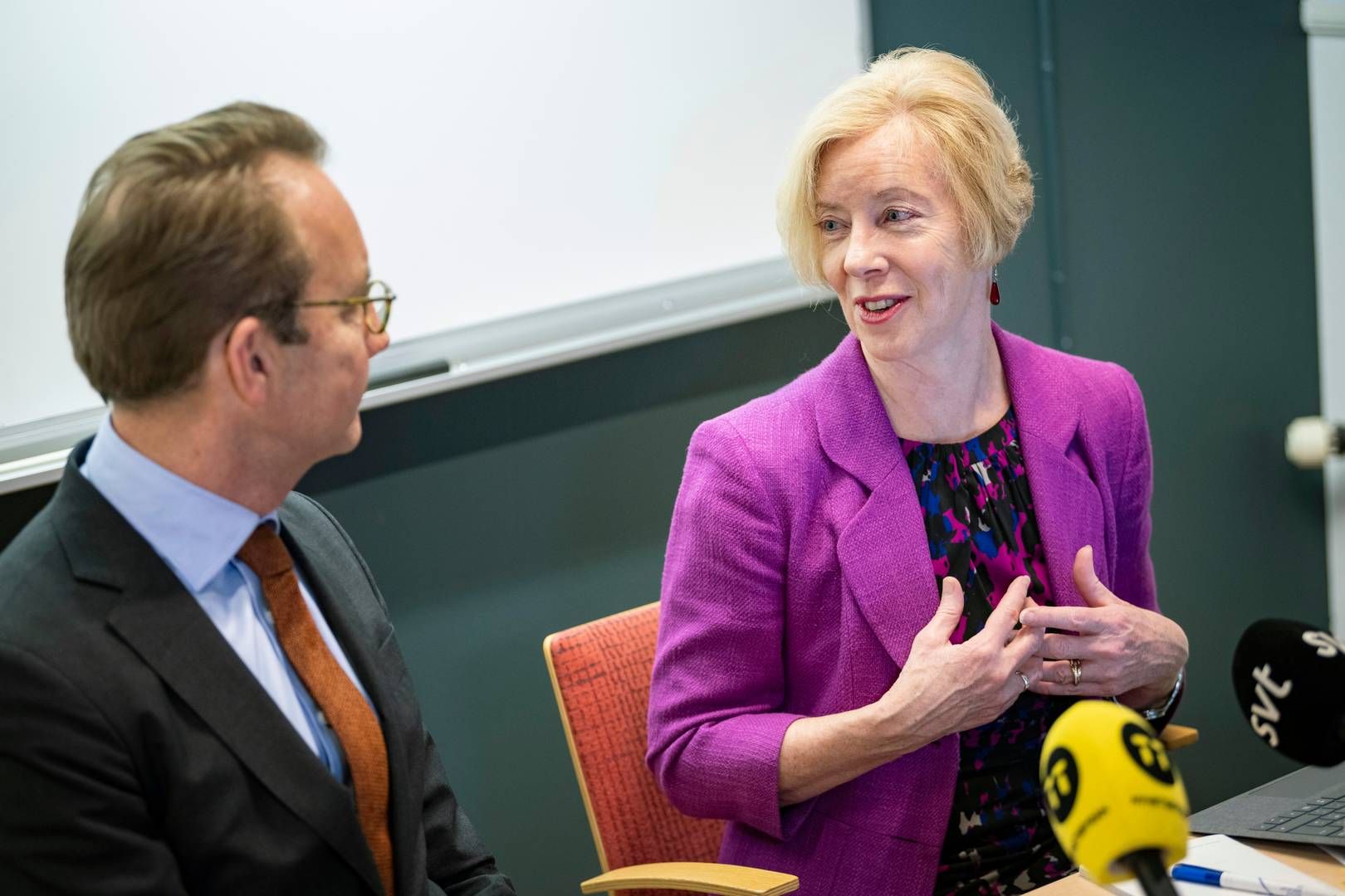 NY LEDER: Irske Emer Cooke skal ikke lenger lede EMA da hennes åremål går ut i 2027. | Photo: Johan Nilsson/TT News Agency via AP/NTB