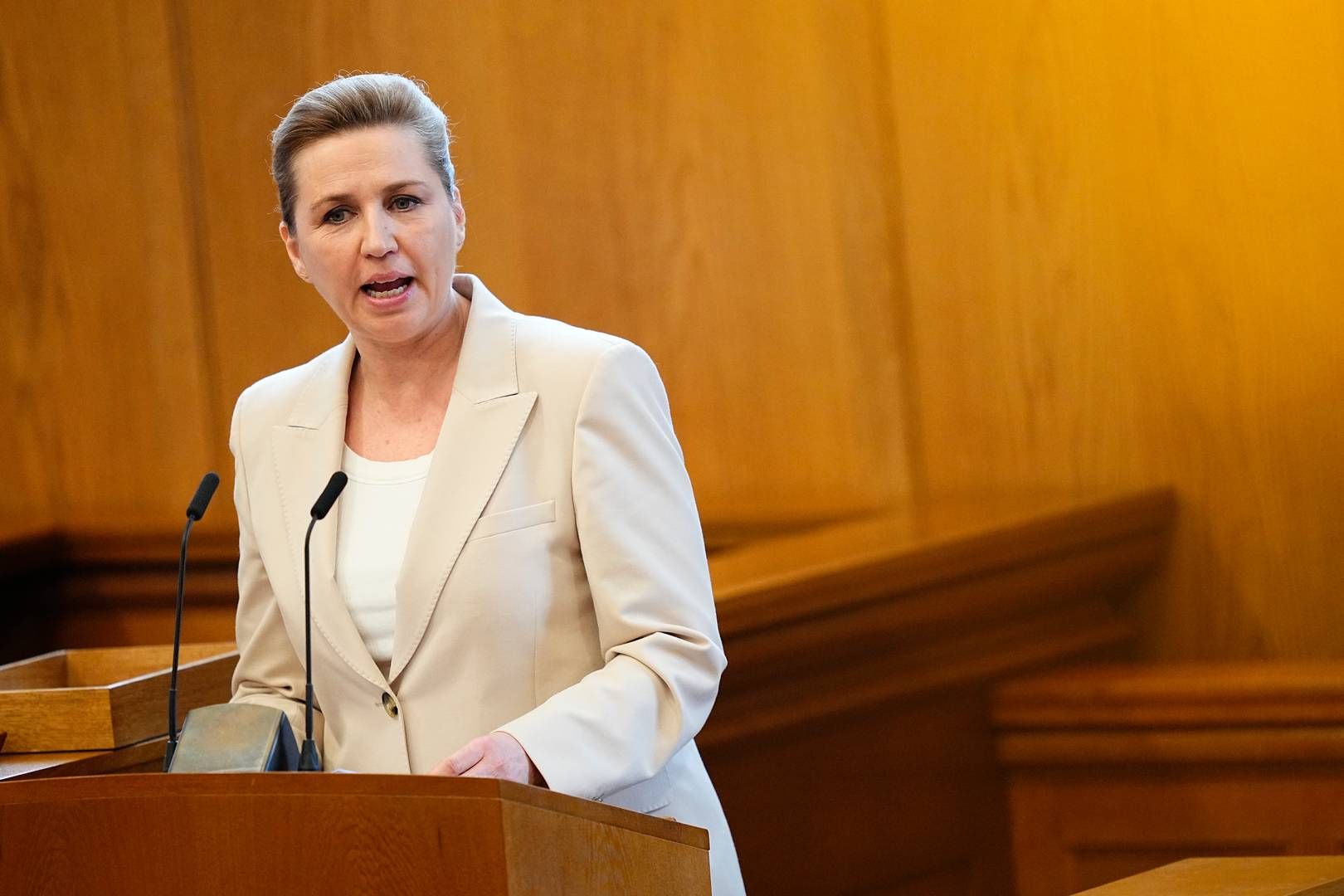 Statsminister Mette Frederiksen (S) har udskrevet valg til Folketinget. | Foto: Thomas Traasdahl