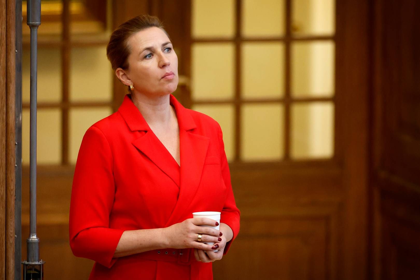 Statsministeren Mette Frederiksens valgudskrivelse kommer til at påvirke både medier og techgiganter. | Foto: Jens Dresling