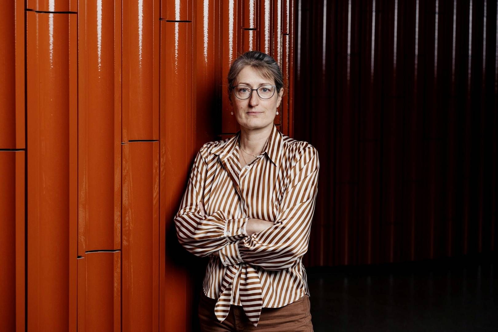Kirsten Ebbe Brich er formand for Finansforbundet i Danske Bank. | Foto: Mathias Eis