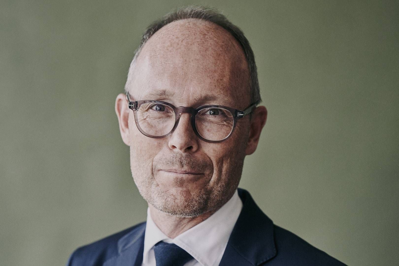 Henning Dam, adm. direktør i Fynske Bank, mener, at organisationen er kommet sig ovenpå de kuldsejlede fusionsplaner med Nordfyns Bank. | Foto: Markus Ingemann Jepsen/watch Medier